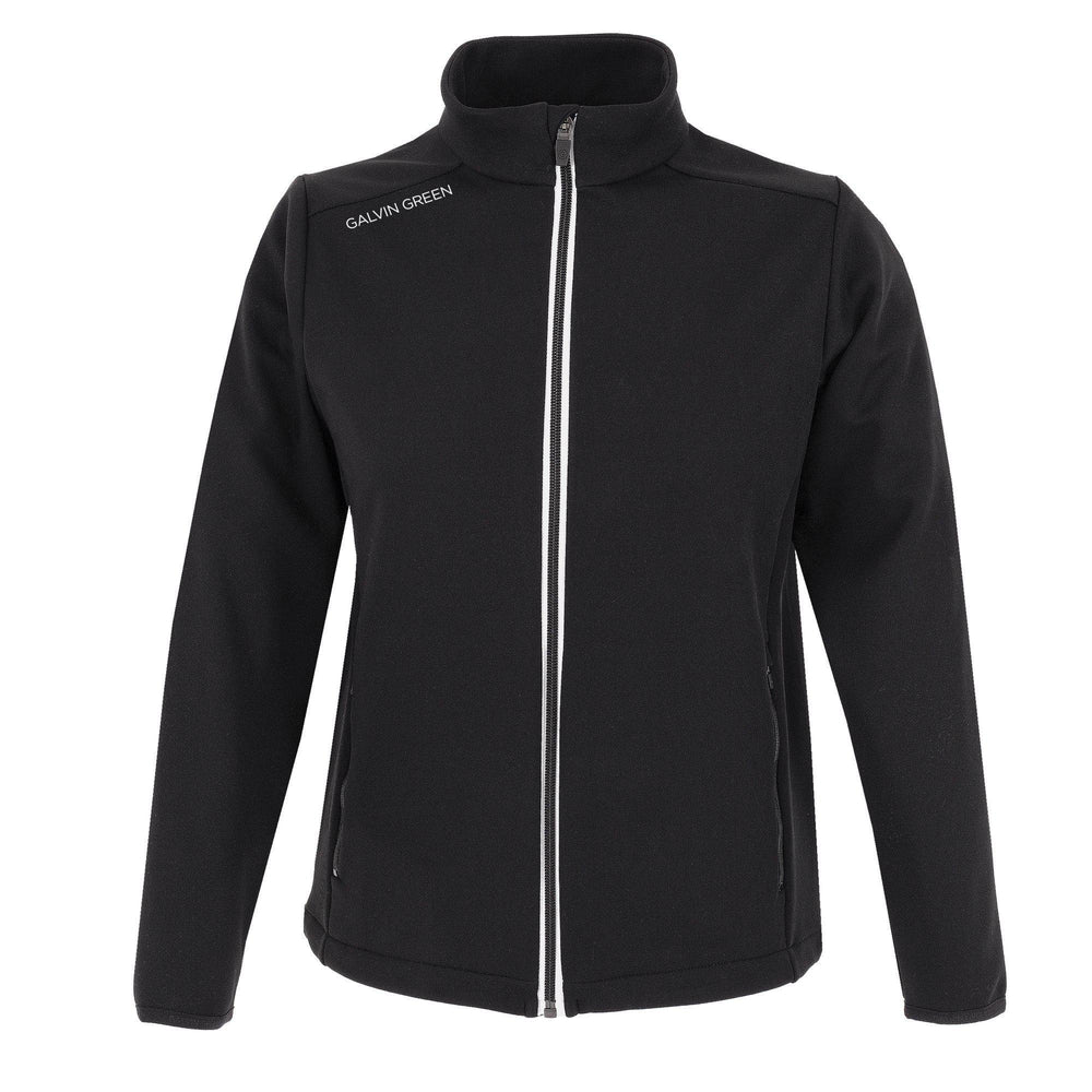 Ridley is a Windproof and water repellent golf jacket for Juniors in the color Black(0)
