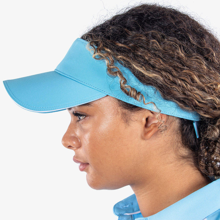 Shade is a Sun visor in the color Alaskan Blue(3)