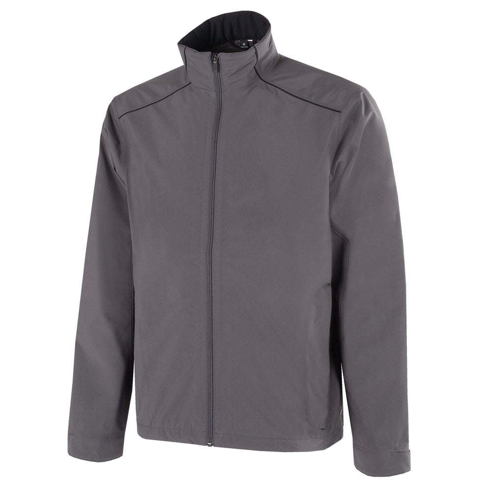 Alec is a Waterproof golf jacket for Men in the color Forged Iron(0)