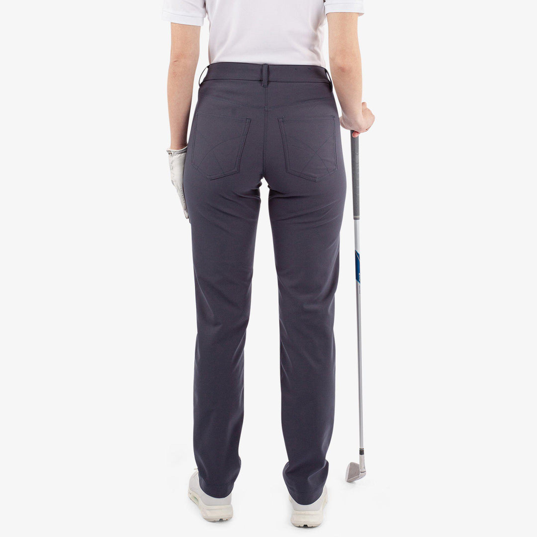 Nellie is a Breathable golf pants for Women in the color Navy(4)