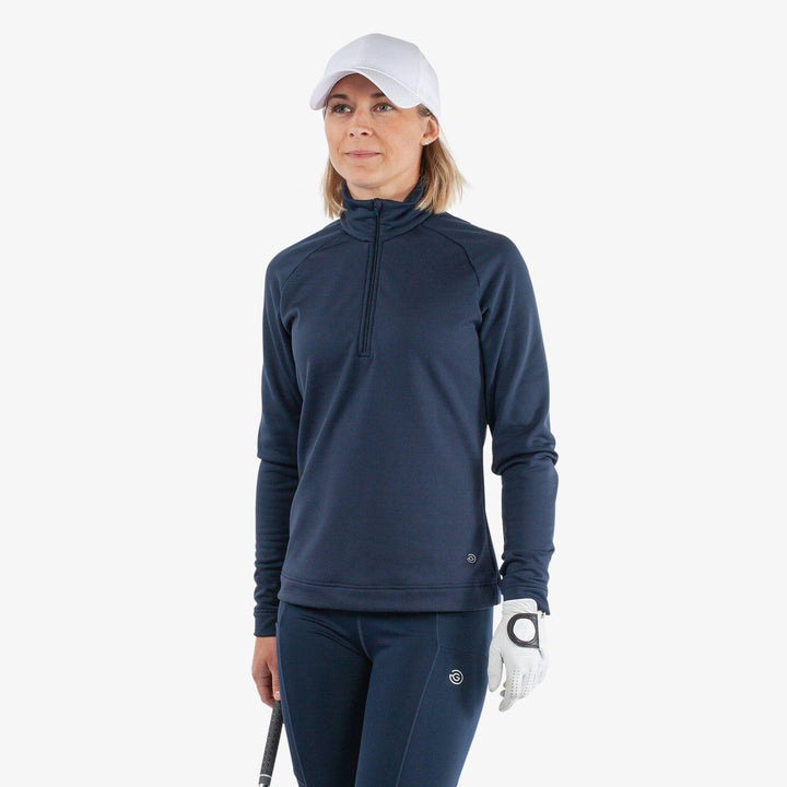 Dolly is a Insulating golf mid layer for Women in the color Navy(1)