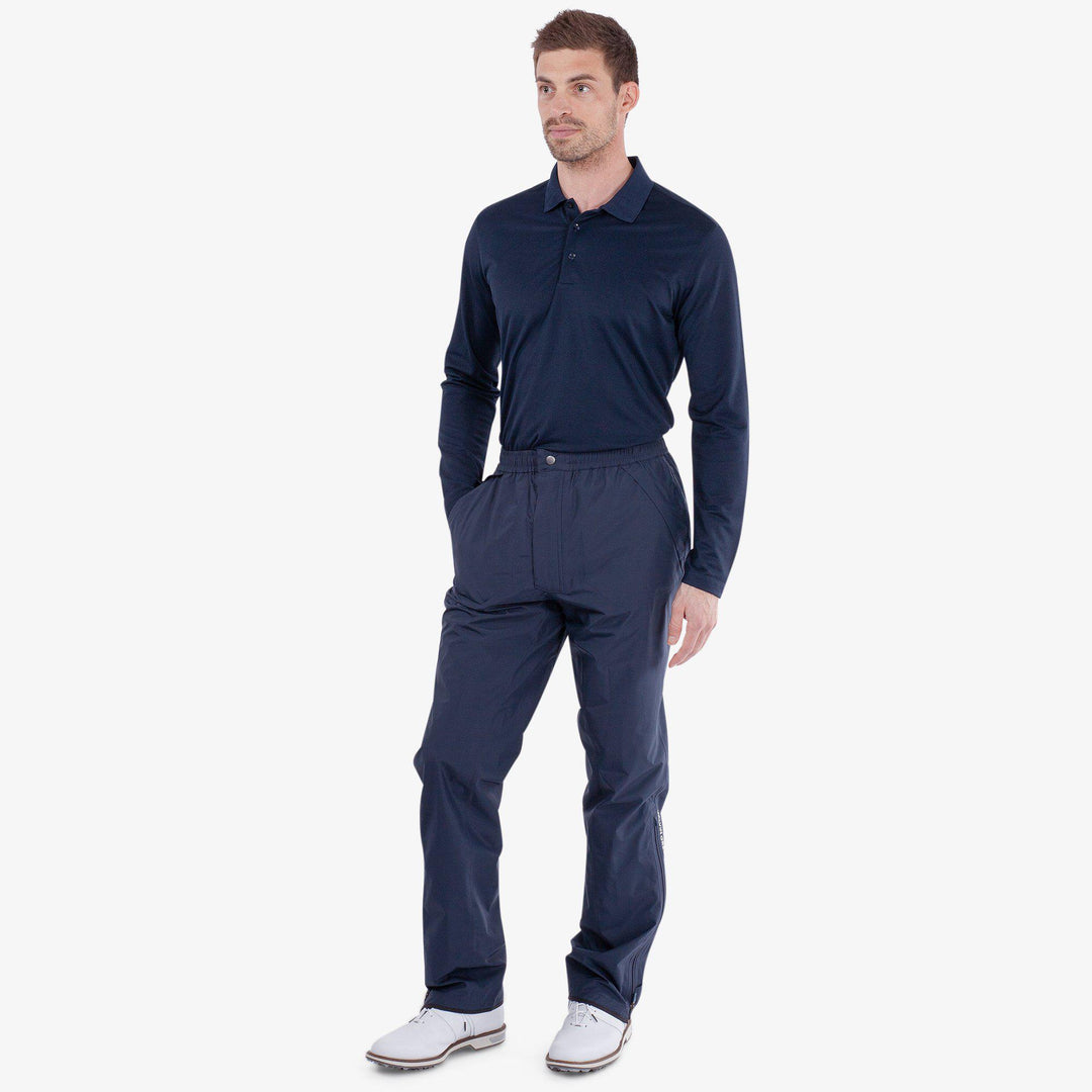 Alan is a Waterproof pants for Men in the color Navy(2)