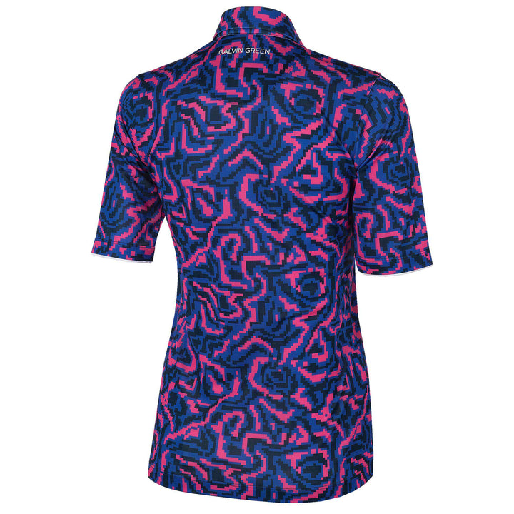 Marissa is a Breathable short sleeve golf shirt for Women in the color Blue(8)