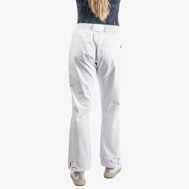 Alina is a Waterproof golf pants for Women in the color White(5)