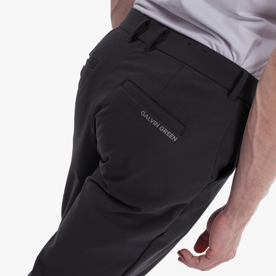 Nox is a Breathable golf pants for Men in the color Black(6)