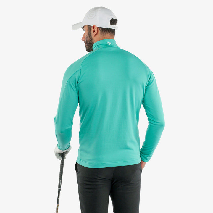 Drake is a Insulating golf mid layer for Men in the color Atlantis Green(4)