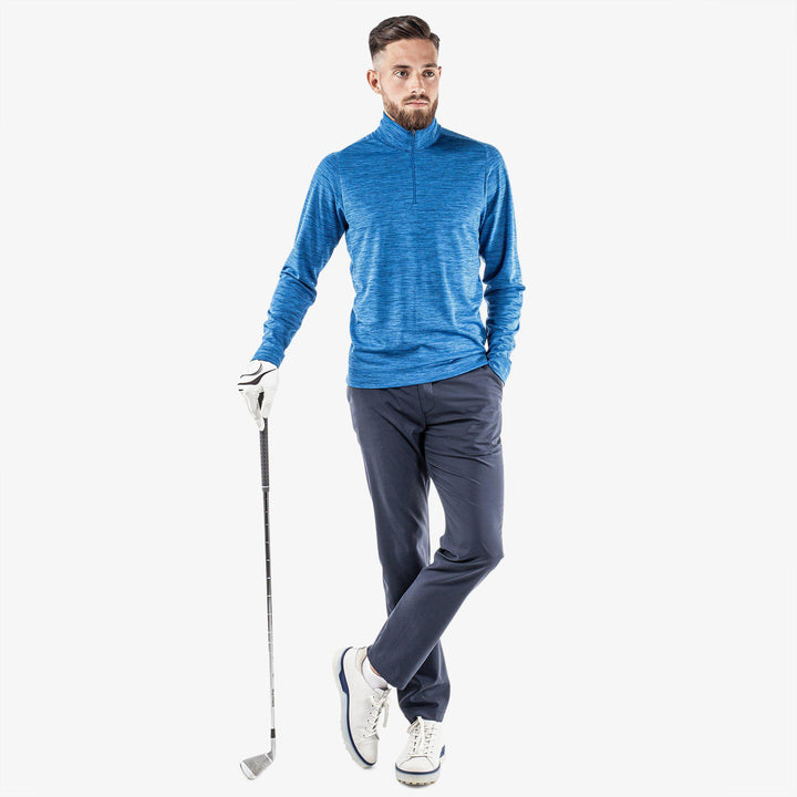 Dixon is a Insulating golf mid layer for Men in the color Blue(2)