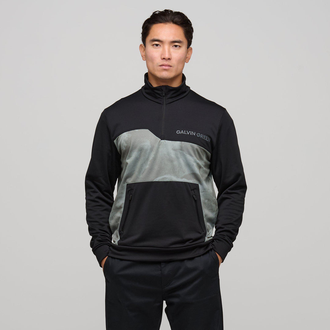 Diaz is a Insulating mid layer for Men in the color Duck Green/Black(1)