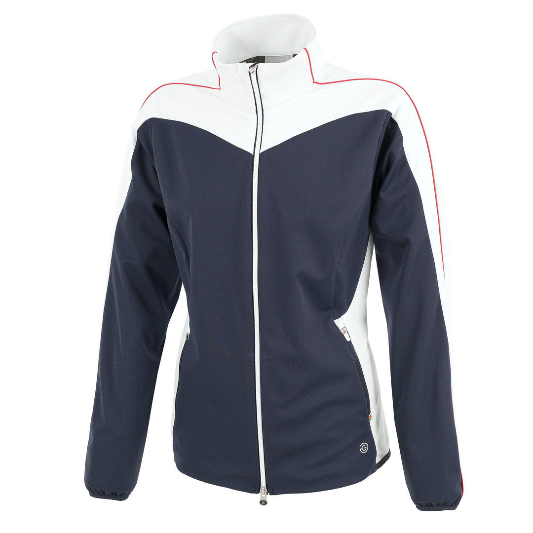 Leslie is a Windproof and water repellent golf jacket for Women in the color Fantastic Blue(0)