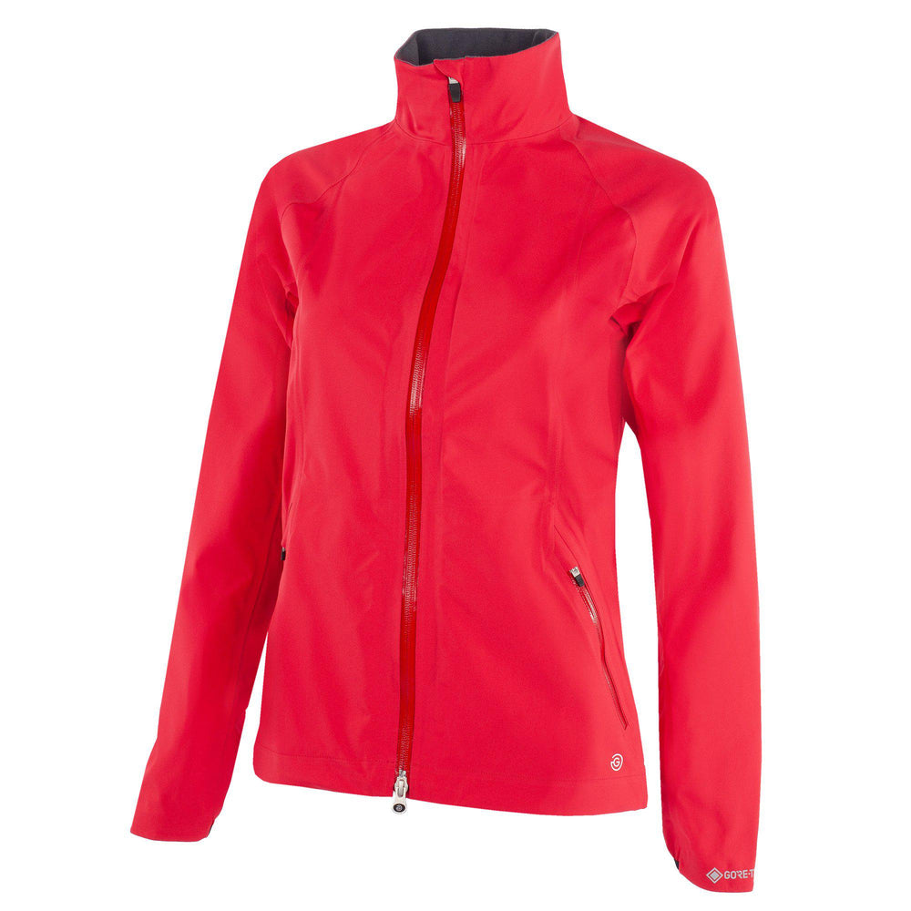 Adele is a Waterproof golf jacket for Women in the color Red(0)