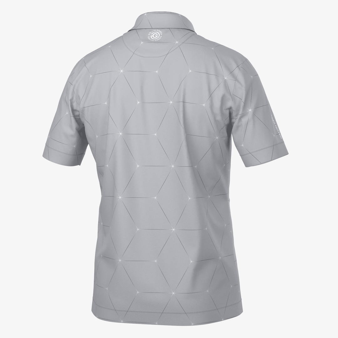 Milo is a Breathable short sleeve golf shirt for Men in the color Cool Grey(7)