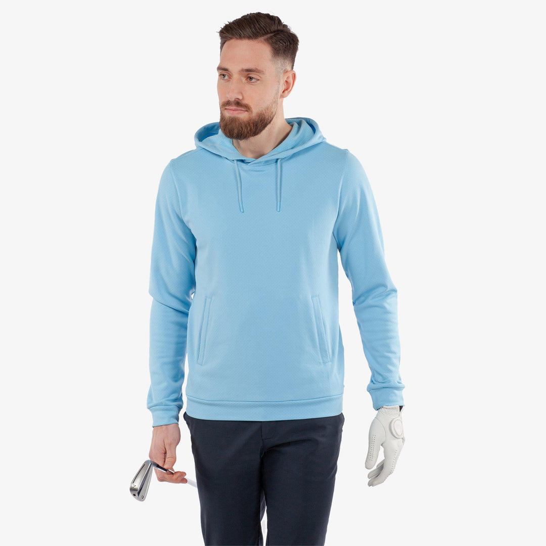 Donnie is a Insulating golf sweatshirt for Men in the color Alaskan Blue(1)