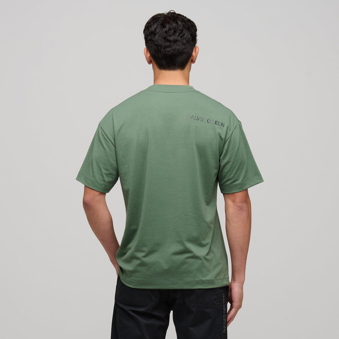 Mason  is a Breathable short sleeve shirt for Men in the color Duck Green(4)