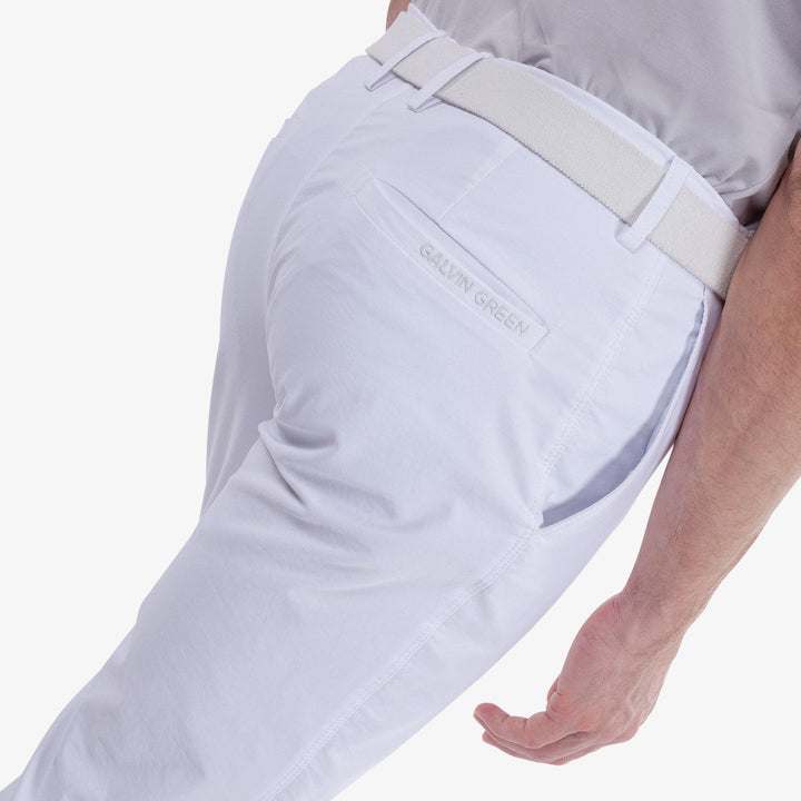 Noah is a Breathable golf pants for Men in the color White(5)