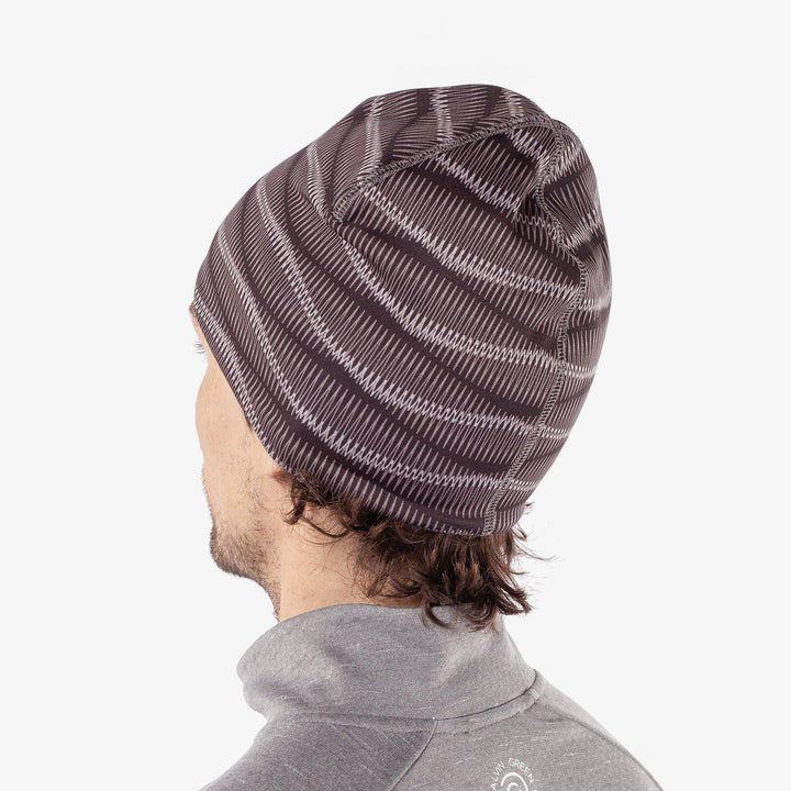 Diego is a Insulating golf hat in the color Black/Sharkskin(3)