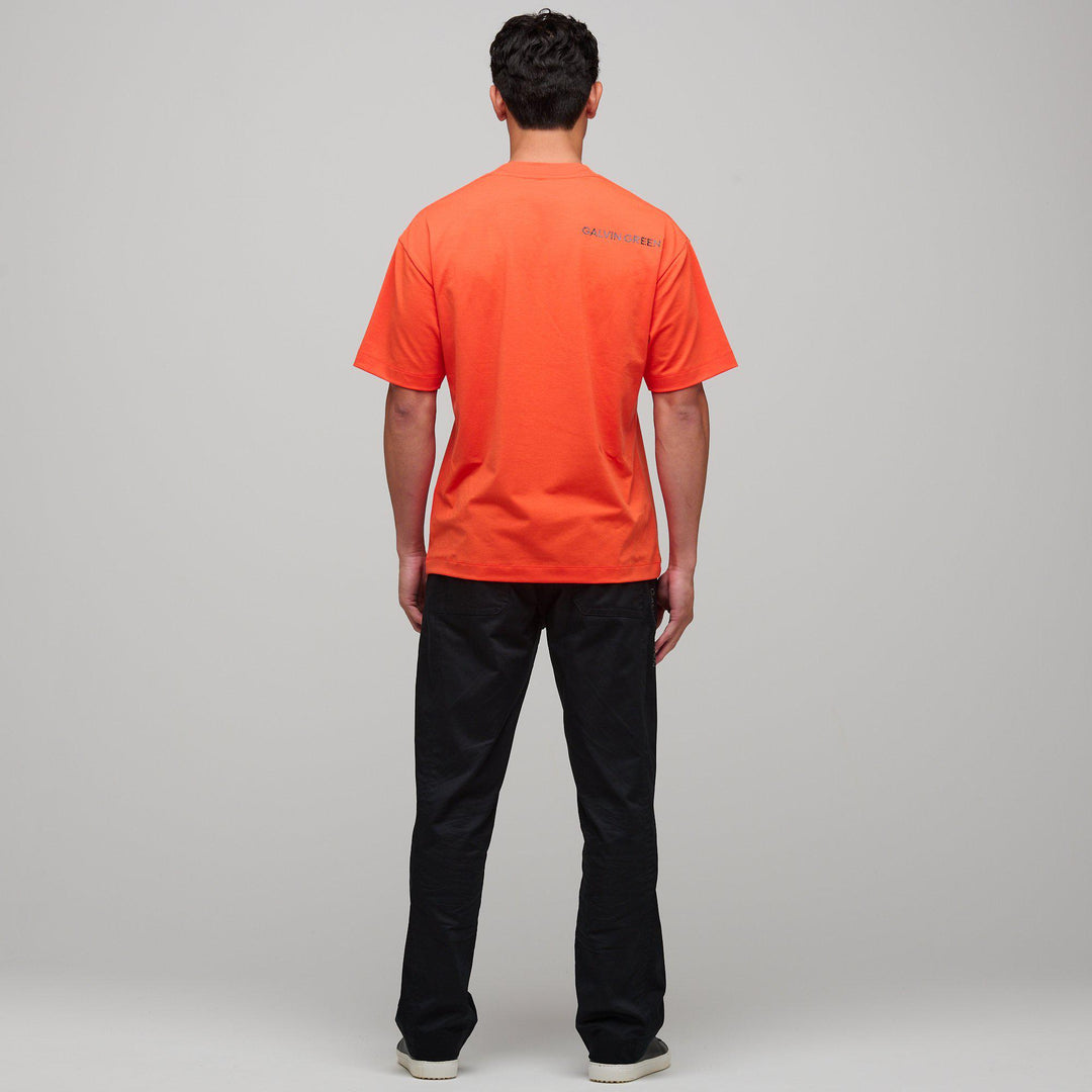 Mason  is a Breathable short sleeve shirt for Men in the color Orange(6)