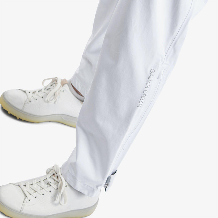 Alina is a Waterproof golf pants for Women in the color White(4)