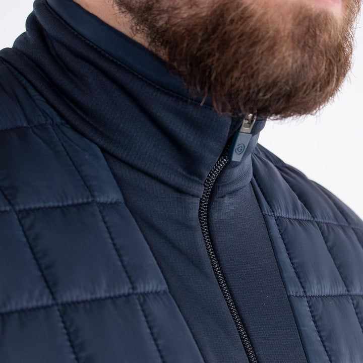 Damian is a Insulating golf mid layer for Men in the color Navy(5)