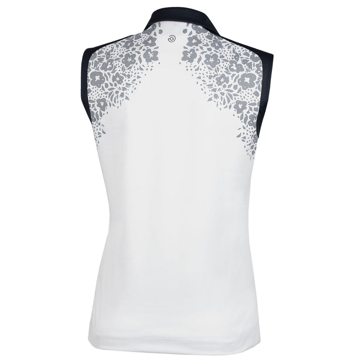 Meja is a Breathable short sleeve shirt for Women in the color White(2)
