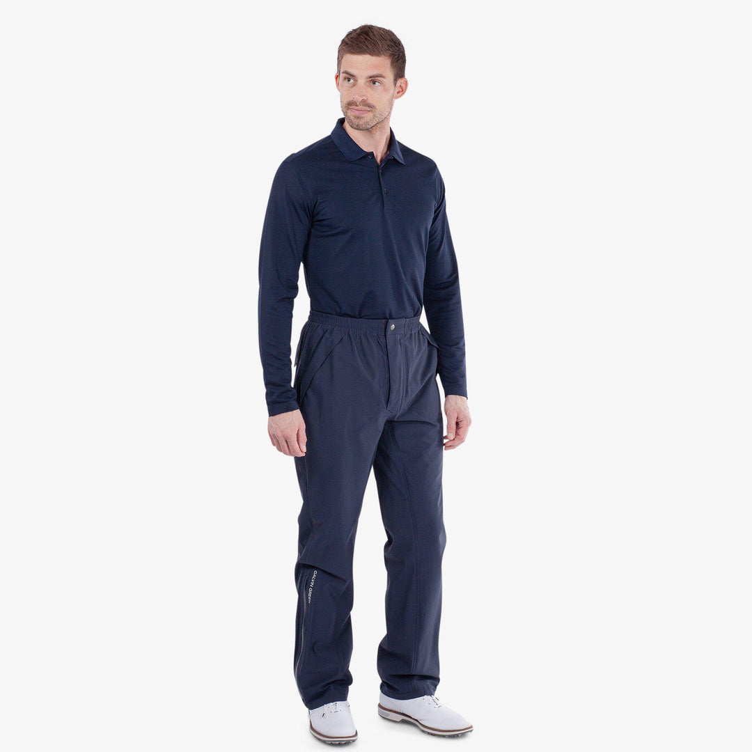 Arthur is a Waterproof golf pants for Men in the color Navy(2)