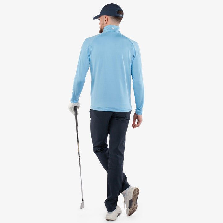 Drake is a Insulating golf mid layer for Men in the color Alaskan Blue(7)