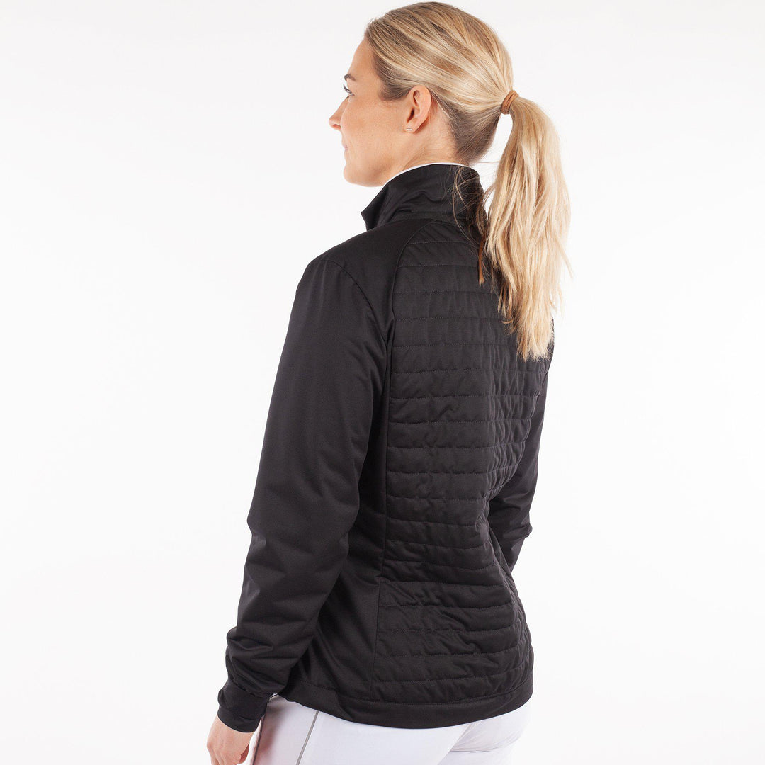 Lorene is a Windproof and water repellent golf jacket for Women in the color Black(5)