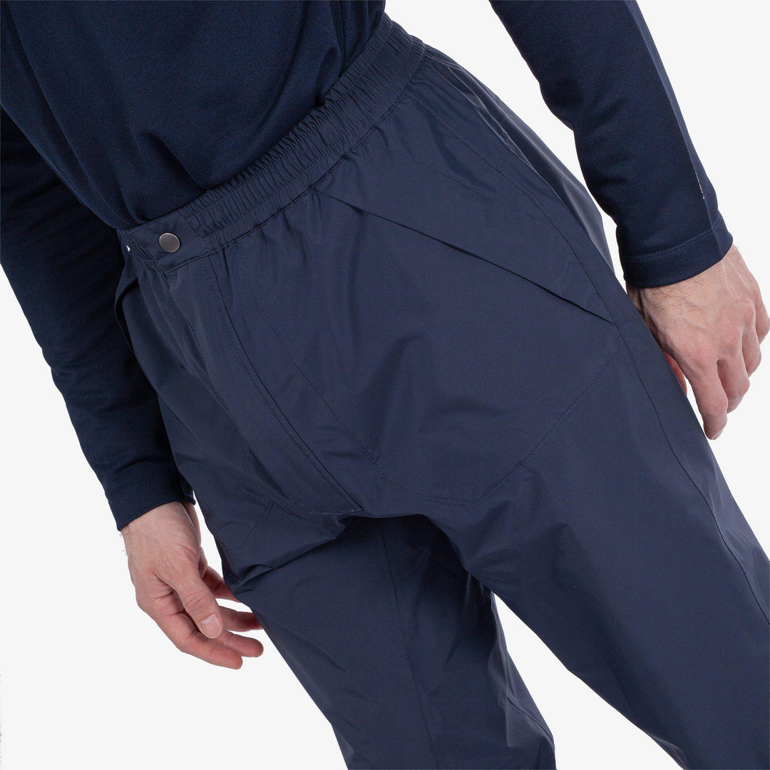 Alan is a Waterproof pants for Men in the color Navy(3)