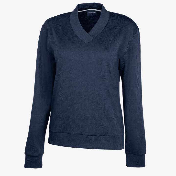 Donya is a Insulating golf mid layer for Women in the color Navy(0)