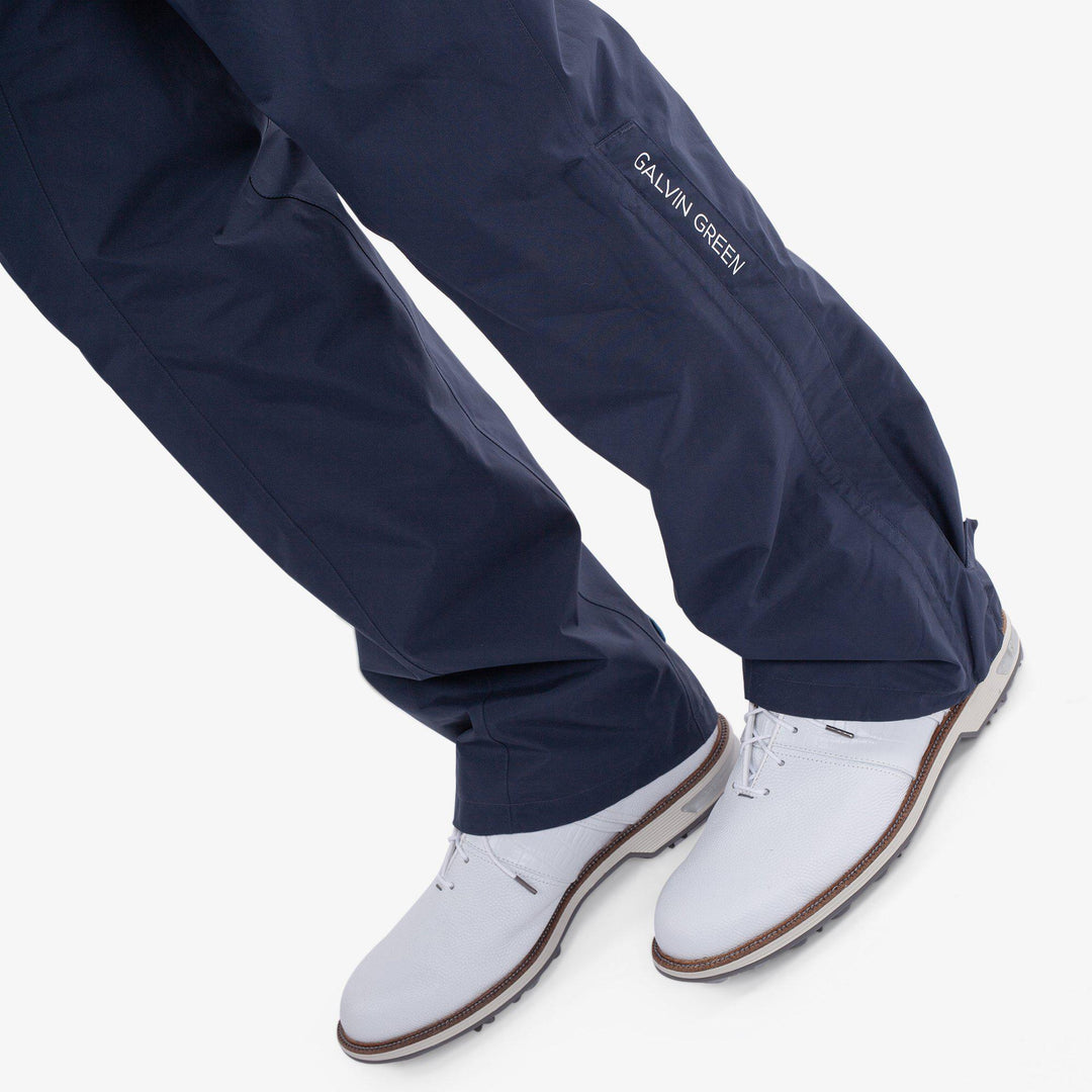 Andy is a Waterproof golf pants for Men in the color Navy(4)