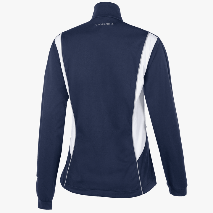 Leila is a Windproof and water repellent jacket for Women in the color Navy(2)