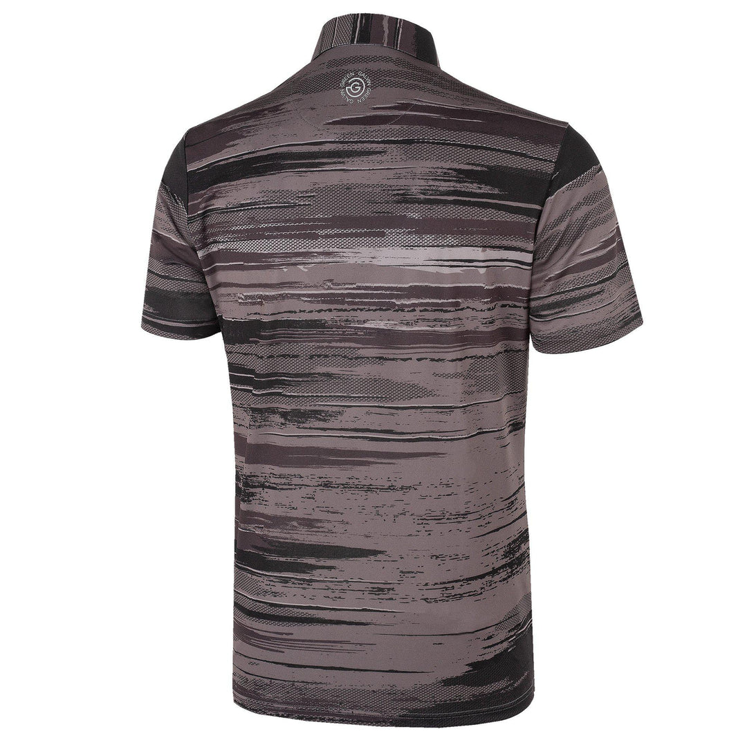 Mathew is a Breathable short sleeve golf shirt for Men in the color Black(7)