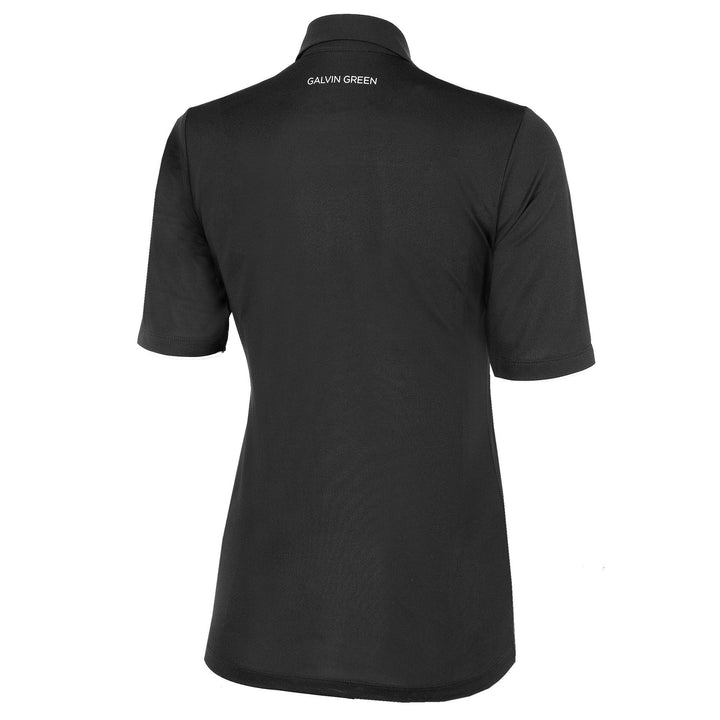 Marissa is a Breathable short sleeve golf shirt for Women in the color Black(6)