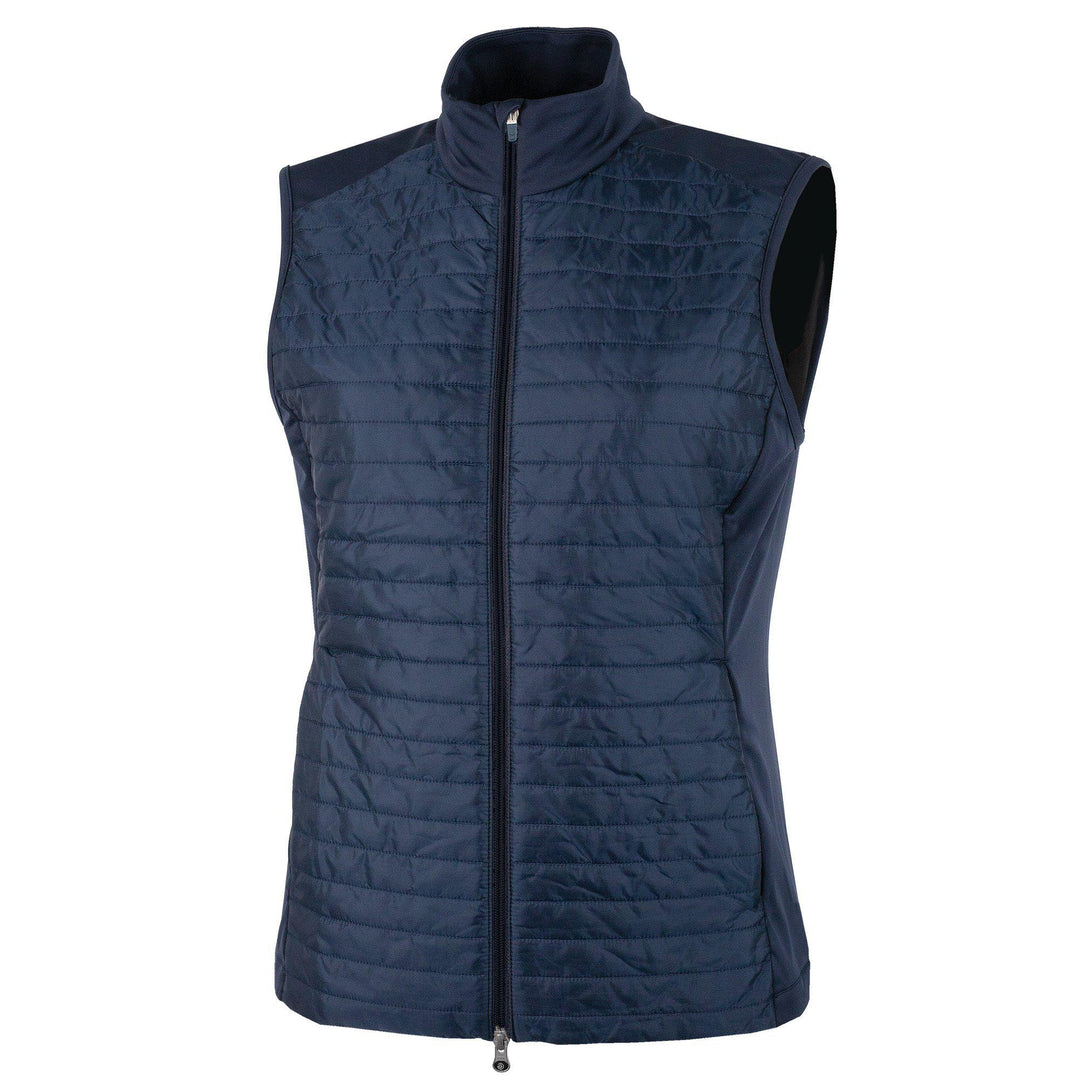 Lisa is a Windproof and water repellent golf  vest for Women in the color Navy(0)
