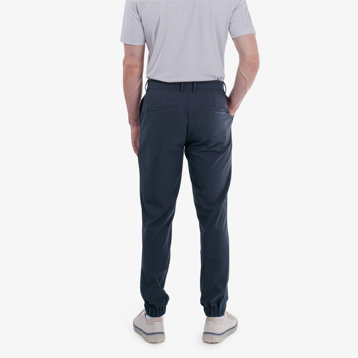 Nox is a Breathable golf pants for Men in the color Navy(5)