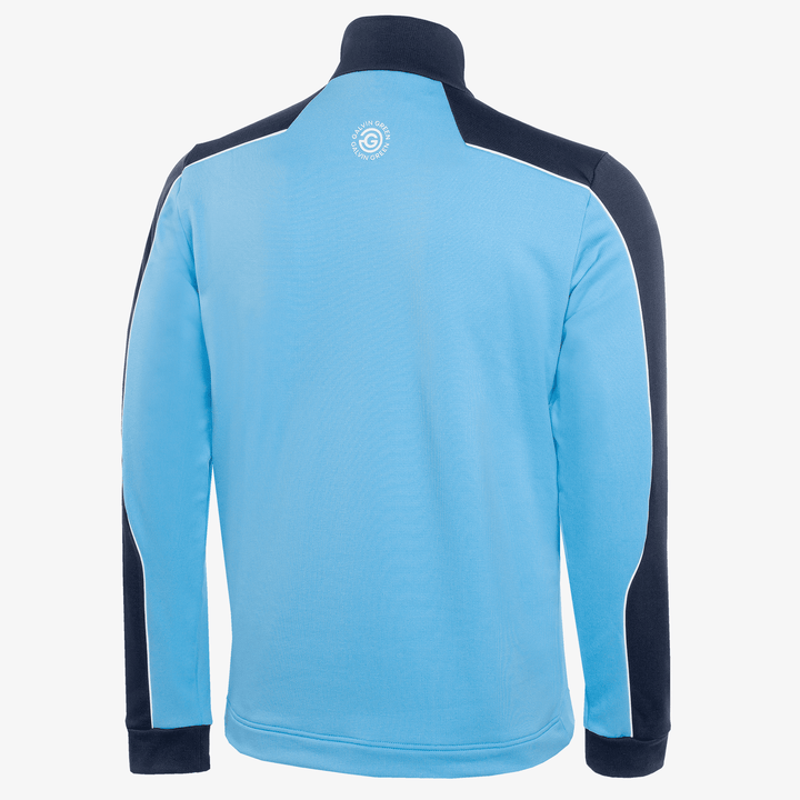 Dave is a Insulating golf mid layer for Men in the color Alaskan Blue/Navy(5)