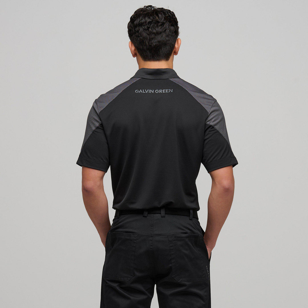 Magnus is a Breathable short sleeve shirt for Men in the color Black(4)