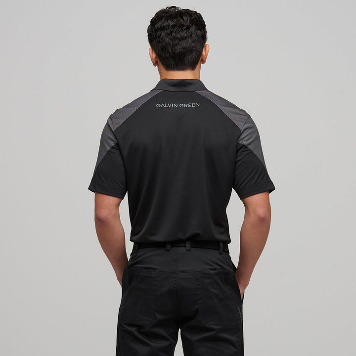 Magnus is a Breathable short sleeve shirt for Men in the color Black(4)