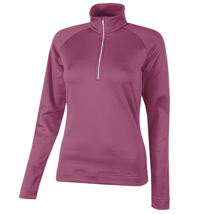 Dolly Upcycled is a Insulating golf mid layer for Women in the color Fantastic Pink(0)
