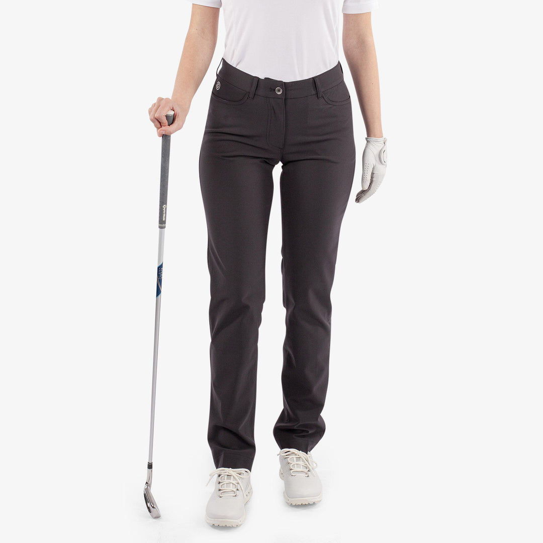 Nellie is a Breathable golf pants for Women in the color Black(1)