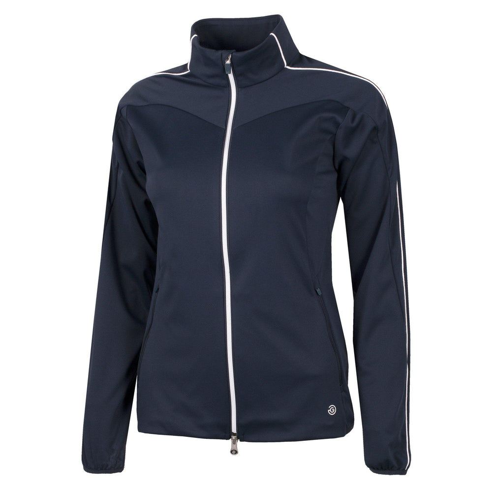 Leslie is a Windproof and water repellent golf jacket for Women in the color Navy(0)