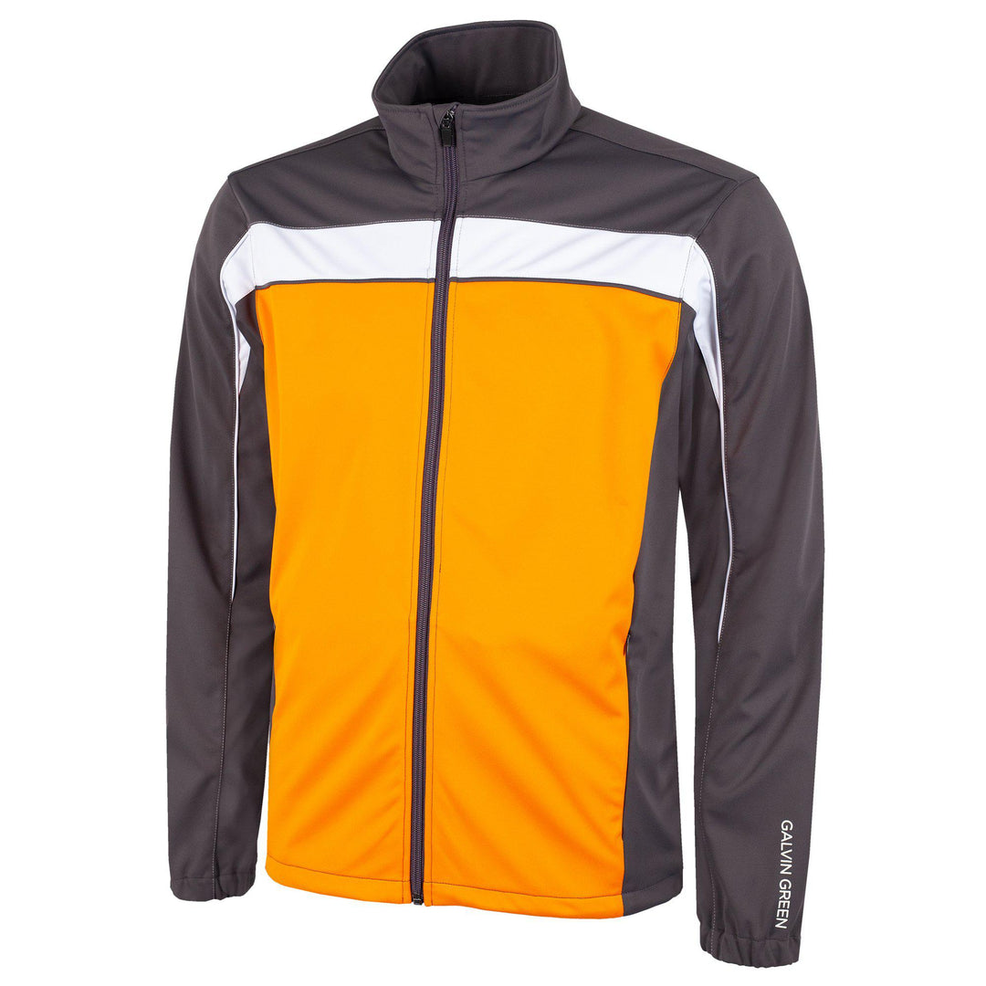 Leon is a Windproof and water repellent jacket for Men in the color Forged Iron(0)