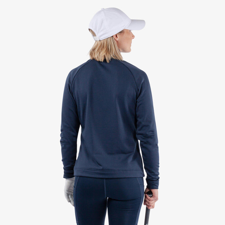 Dolly is a Insulating golf mid layer for Women in the color Navy(4)