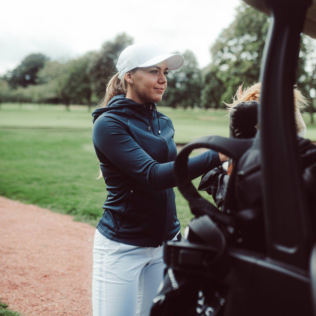 Diane is a Insulating golf sweatshirt for Women in the color Navy(2)
