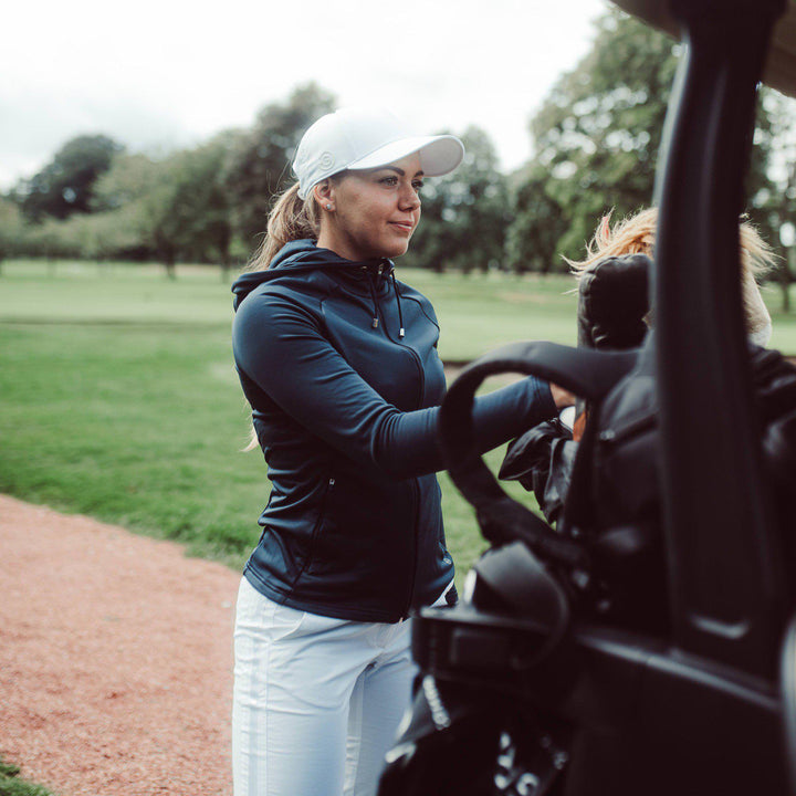 Diane is a Insulating golf sweatshirt for Women in the color Navy(2)