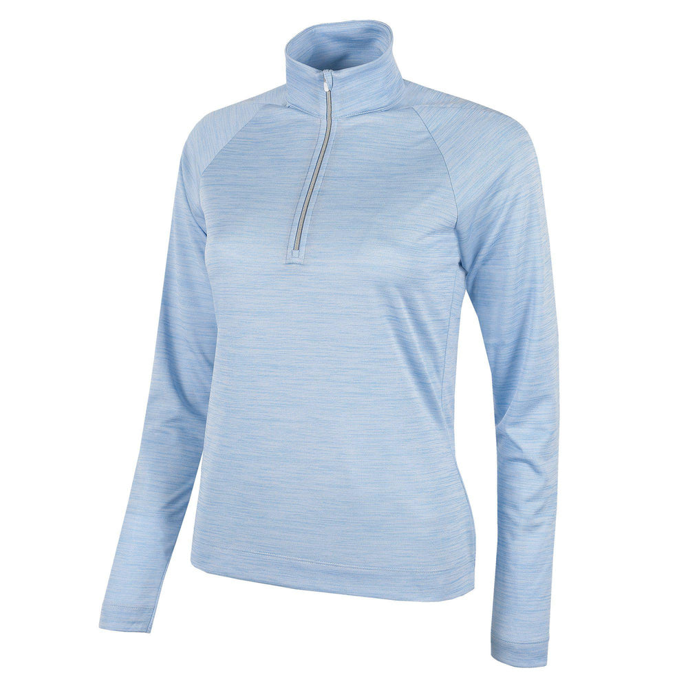 Dina is a Insulating golf mid layer for Women in the color Blue Bell(0)