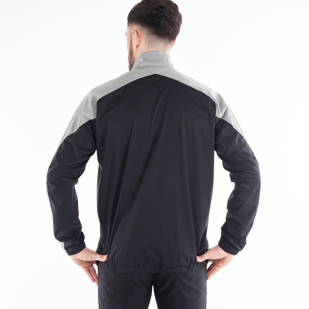 Lucas is a Windproof and water repellent golf jacket for Men in the color Sharkskin(3)