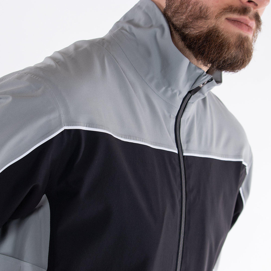 Ace is a Waterproof golf jacket for Men in the color Black(3)