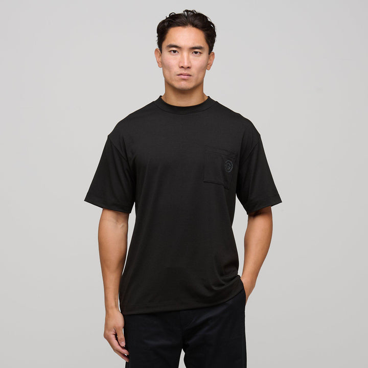 Mason  is a Breathable short sleeve shirt for Men in the color Black(1)