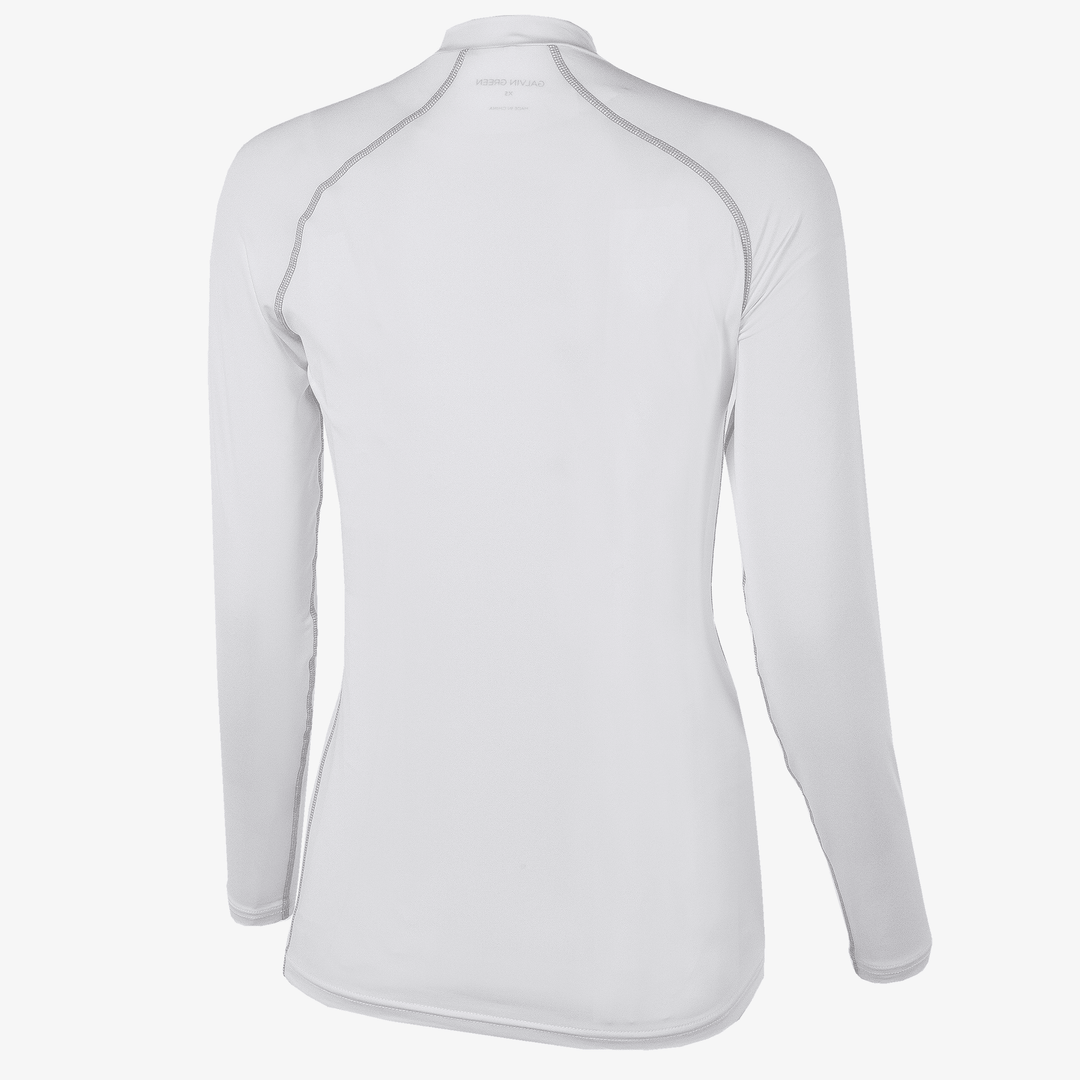 Ella is a UV protection golf top for Women in the color White(8)