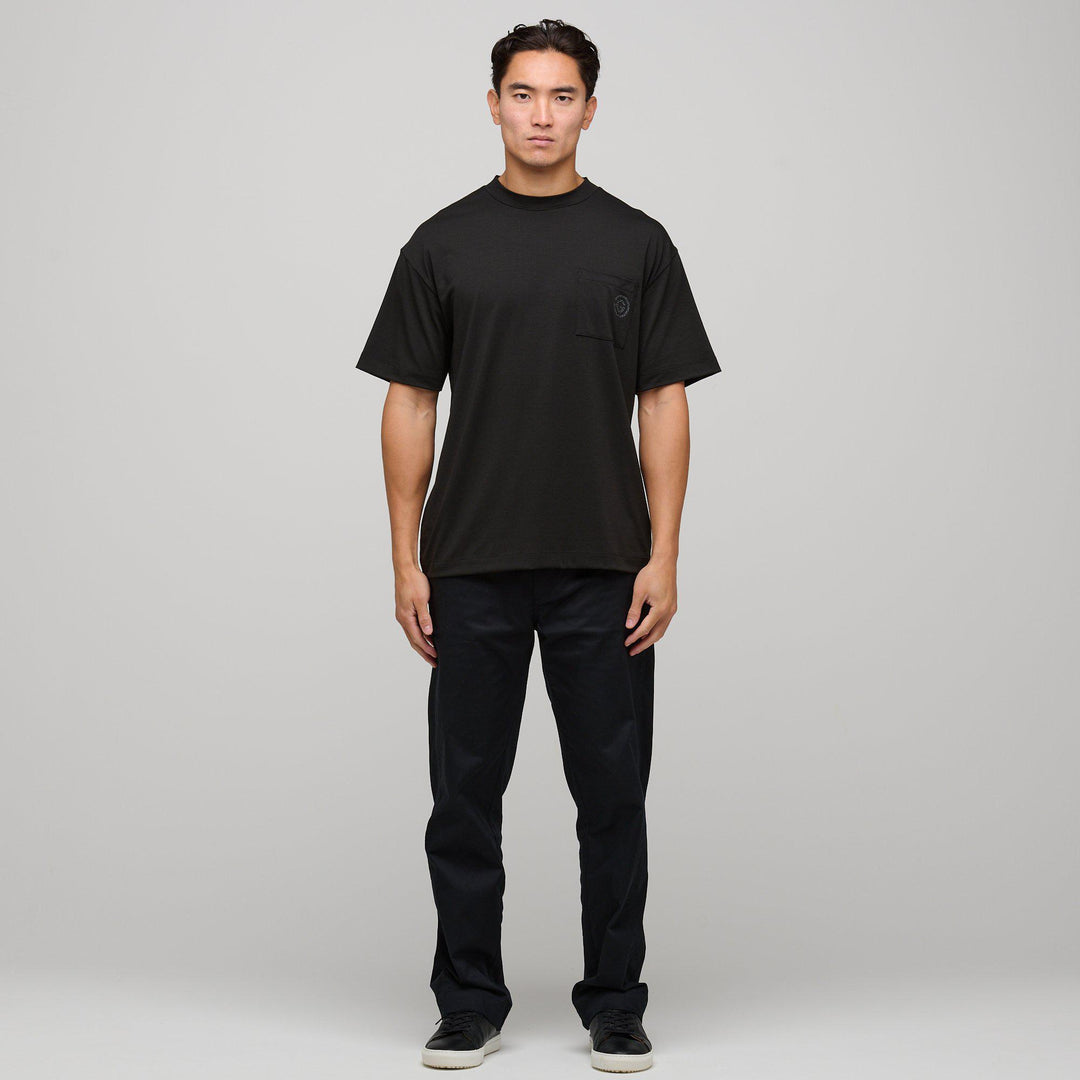 Mason  is a Breathable short sleeve shirt for Men in the color Black(2)